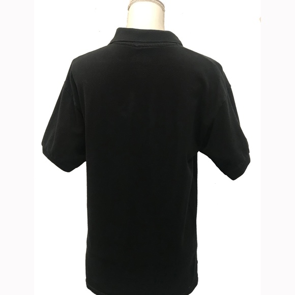 Star Wars Chubacca Black Polo Shirt Sz Med - Picture 2 of 4